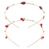 image:imageBeaupretty 2pcs Cherry Strawberry Headbands Hair Hoops Fruit Headbands Hair Accessories Girls Women