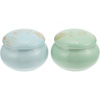image:imageBeaupretty 2pcs Mini Pots Refillable Lipstick Jars for Cosmetics Makeup Dispenser Bottles Travelfriendly Containers for Creams and Balms