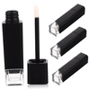 image:imageBeaupretty 4 Pack Refillable 5Ml Lip Gloss Tubes Clear Plastic Lip Balm Containers with Wand Compact Travel Size for Diy Lipstick and Cosmetic Tools