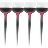 image:imageBeaupretty 4Pcs Hair Dye Comb and Brush Set for Salon and Home Use Hair Coloring Tint Applicator Kit for Highlights Balayage and Dyeing 885X236InBlack