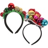 image:imageBeaupretty 4pcs Accessories Hairband Prop Hoop Booth Hats Hair Christmas Bands Delicate Headbands Headdress Favor Headdress Ornament Feather Photo Women Bell Color Prop