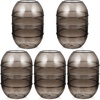 image:imageBeaupretty 5pcs Hairdressing Shaker Dye Mixing Bowl Hair Salon Mixing Cup Hair Dye Cup Hair Color Measuring Tool Tinting Bowl Hair Mixing Bowl Hair Dyeing Shaker Measuring Bowl