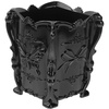 image:imageBeaupretty Acrylic Makeup Brush Holder Cup Black Butterfly Carved Cosmetic Brush Pot Organizer Makeup Container for Vanity Desk Bathroom 393 X 314 X 314 inBlack