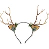 image:imageBeaupretty Antlers Headband Christmas Antler Flower Branches with Cat Ear Headpieces Party Decorations for Women