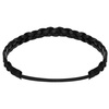 image:imageBeaupretty Black Braided Headband for Women Elastic Stretch Synthetic Hair Braid Headband Classic Twisted Plaited Hair Piece for Daily Wear Bride amp Formal Styling