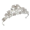 image:imageBeaupretty Butterfly Crown Bridal Rhinestone Crown Queen Tiaras Wedding Hair Jewelry for Women SilverSilver