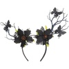 image:imageBeaupretty Butterfly Forest Antler Hairband Tree Branches Butterfly Headband Antler Headpiece Leaves Deer Crown Halloween Cosplay Headwear
