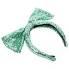image:imageBeaupretty Christmas Headband Big Bow Headpiece Sequin Xmas Holiday Party Hair Hoop for Women Girls RedGreen