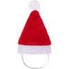 image:imageBeaupretty Christmas Pet Hat Mini Animal Hat Santa Hat Costume Party Supply for Cat Dog Red