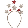 image:imageBeaupretty Christmas Star Headband Glitter Star Headband for Christmas Holiday Festival Birthday PartyRed