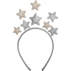 image:imageBeaupretty Christmas Star Headband Glitter Star Headband for Christmas Holiday Festival Birthday PartySilver