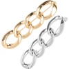 image:imageBeaupretty Decorative Safety Pins for Clothes Durable Exposure Clips for Skirts Trousers Elegant Design Gold Pack of 2
