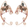 image:imageBeaupretty Elf Ear Cuffs Metal Alloy No Pierced Ear Clip Leaf Jewelry Decoration Clip on Earrings Halloween Cosplay CostumeAssorted Color