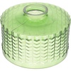 image:imageBeaupretty Glass Pendant Light Shade 590X590X354 Inch Hanging Lamp Shade Replacement with Stripe Pattern for Dining Room Bar Cafe Lighting DecorArmy Green