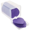 image:imageBeaupretty Heart Shaped Nail Polish Remover Wipes 200 Pcs with Portable Box Soft Absorbent Cotton Pads for Nail Polish and Eyelash Glue Removal Convenient Manicure CleaningPurple