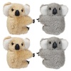 image:imageBeaupretty Koala Hair Clips Set of 4 Cute Fuzzy Claw Clips for Girls Small Cartoon Animal Hair Accessories Secure Hold for Thick and Thin