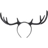 image:imageBeaupretty Large Antler Ears HairbandGirls Black Deer Horn Elk Headband Headpiece for Christmas Party Holloween Cosplay