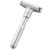 image:imageBeaupretty Manual Razor Holder Adjustable DoubleSided Men S Shaving Razor Stand with Blade for Home and Travel 413X196X078In1