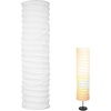 image:imageBeaupretty Paper Floor Lamp Shade Modern White Standing Lamp Shade for Living Room amp Bedroom Replacement Decorative Paper Light Cover