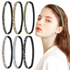 image:imageBeaupretty Rhinestone Elastic Headbands Set of 6 Thin Sparkly Hair Bands Lightweight NonSlip Decorative Hair Accessories for Women Weddings Parties