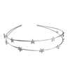 image:imageBeaupretty Rhinestone Headpiece Star HeadbandRomantic Star Crystal Rhinestone Tiara Bridal Wedding Headpiece for Women Girls  Pearl