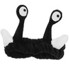 image:imageBeaupretty Skin Care Headbands Spa Headband Face Wash Makeup Cartoon Snail Cute Funny Hair Hoop for Shower Washing FaceBlack