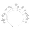 image:imageBeaupretty Star Headband Bridal Headband Wedding Headpiece Rhinestone Star Hair Accessory for Women Girls Lightweight Bridal Hair Accessory for Weddings Parties Birthdays EngagementsSilver