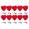 image:imageGirl Hair Clips 10 Pieces Heart Hair Clips Love shaped Boppers Adorable Love Heart Barrettes Hair Accessories for Women Girls Hair Clip