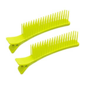 image:image2pcs Alligator Hair Clips Styling Sectioning Cutting Coloring Size Hairdressing Clips Salon Home Use
