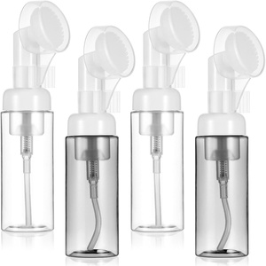 image:image4pcs Foaming Soap Dispenser Small Facial Foaming Bottle Mini Mousse Foaming Soap Pump Container