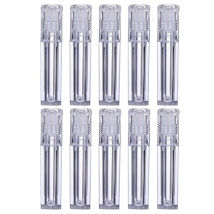 image:imageBeaupretty 10Pack Lip Oil Roller Bottles 354 Inch Refillable Rollon Containers for Essential Oils Lip Gloss TravelFriendly Mini BottlesTransparent Color