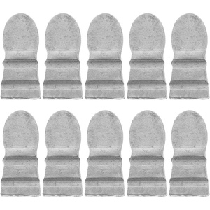 image:imageBeaupretty 10Pcs Steel Hammer Handle Wedges Metal Axe Handle Reinforcement Kit Durable Hatchet amp Felling Wedge Set for Camping amp Woodworking Tools