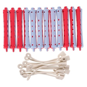 image:imageBeaupretty 12 Pcs Hair Perm Rods NonSlip Plastic Cold Wave Perming Rods 354 Inch Short Hair Curlers for Diy Styling Salon and Home Use