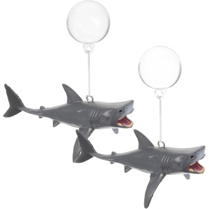 image:imageBeaupretty 2 Sets Fish Decoration Fish Tank Floating Decorations Fish Tank Accessories Sharks Aquarium Layout Prop
