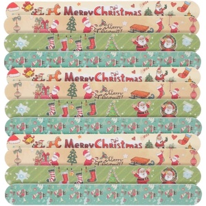 image:imageBeaupretty 24pcs Christmas Nail Files EVA Nail Shiners Double Sided Emery Board Nail Sanding File Nail Shine Buffer Polisher Nail Art Manicure Tools