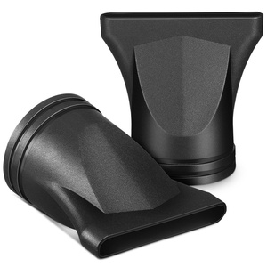 image:imageBeaupretty 2Pack Hair Dryer Nozzle Attachment Professional Concentrator Tips for Curly amp Wavy Hair Lightweight Blow Dryer Replacement Nozzle for Salon Styling