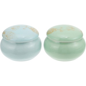 image:imageBeaupretty 2pcs Mini Pots Refillable Lipstick Jars for Cosmetics Makeup Dispenser Bottles Travelfriendly Containers for Creams and Balms
