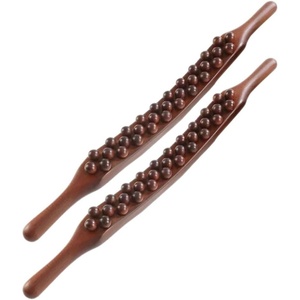 image:imageBeaupretty 37Beads Massage Stick 2047In Full Body Gua Sha Tool MultiFunction Muscle Massager Rod for Back and Abdomen Deep Tissue Relief