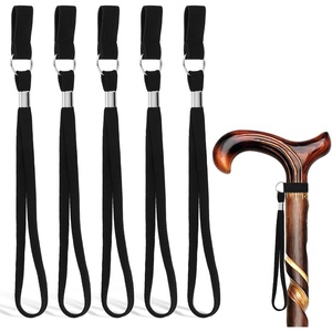 image:imageBeaupretty 5Pcs Cane Wrist Straps Nylon AntiLost Lanyard for Walking Canes Crutches Secure Grip Replacement Loops for Hiking Sticks Mobility Aids