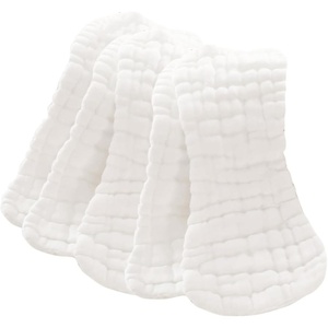 image:imageBeaupretty 5pcs Pure Cotton Nappies for Reusable Absorbent Diaper Pads with High Water Absorption and Leak Protection for Newborns Years