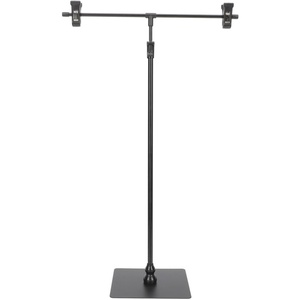 image:imageBeaupretty Adjustable Height TShaped Poster Stand Retractable Advertising Display Rack Portable Tabletop Sign Holder for Office Retail Trade Shows 1771X1181X551In