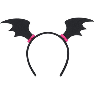 image:imageBeaupretty Bat Wings Headband  Black Bat Headpiece with Wings for Halloween Party Cosplay Costume