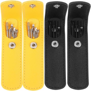 image:imageBeaupretty Earwax Removal Tool Set 4Piece Ear Wax Scoop Kit with Smooth Polished Metal Design for Safe Ear Cleaning Massage at Home and Travel