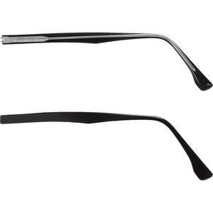 image:imageBeaupretty Eyeglasses Arm Replacement Pair for Glasses Repair Compatible with Sunglasses Reading Glasses Durable Comfortable 51InBlack