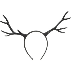 image:imageBeaupretty Halloween Headbands Deer Antlers Headband Gothic Cosplay Horns Headpiece Halloween Holiday Costume Accessories for Women Headband