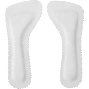 image:imageBeaupretty Leather High Heel Insoles for Women AntiSlip Forefoot Shoe Pads amp Cushions for Summer Comfortable Leather amp Latex Inserts White 1 PairWhite