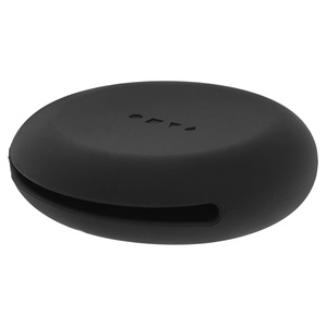 image:imageBeaupretty Makeup Puff Case Travel Silicone Puff Holder Portable Face Container for Women Girls BlackBlack
