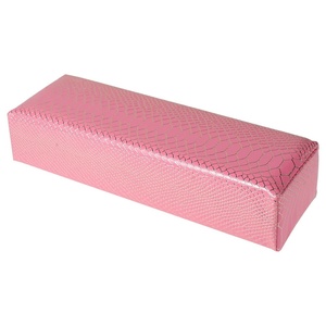 image:imageBeaupretty Manicure Hand Pillow Nail Art Cushion Portable Wrist Support for Nail Salons and Personal Use 1141X374X255InPink