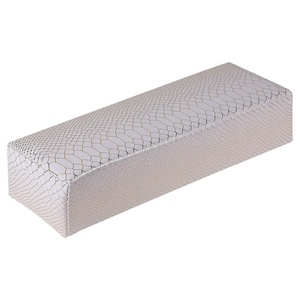 image:imageBeaupretty Manicure Hand Pillow Nail Art Cushion Portable Wrist Support for Nail Salons and Personal Use 1141X374X255InWhite