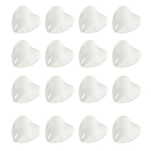 image:imageBeaupretty Nail Color Display Stand 100Pcs DoubleSided Nail Polish Charts for Salon Manicure Creative Art Beads Organizer Color Display for Faster Shade SelectionTransparent Heartshaped